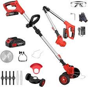 lot 11609 image: Lithium-Ion Lawnmower with Operating Instructions