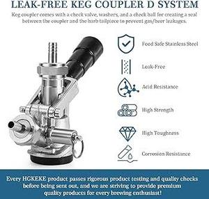 lot 11619 image: Jansanme D Style Keg Coupler Stainless Steel Probe