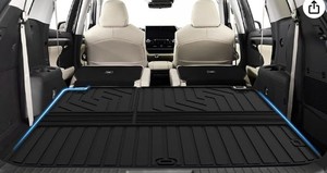 lot 11553 image: Trunk Mat for 2020-2023 2024 2025 2026 Toyota Highlander Accessories Cargo Mats