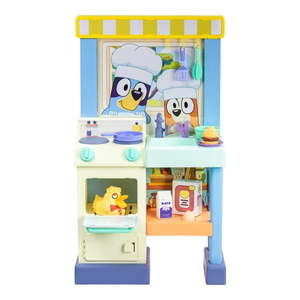 lot 1870 image: Cook With Chef Bluey Kitchen Playset  20 Sounds  Phrases  Music and Lights  Ages 3  Toddler Toys