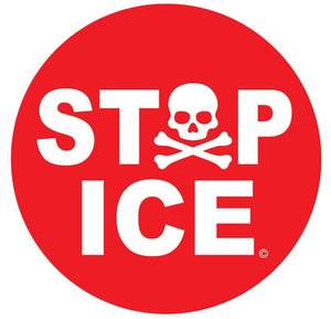lot 4263 image: Stop ICE, Dump Trump, FCK ICE, NO Dictators, Political Protest OR March Stickers, Funny Stickers,Water Bottle Stickers, Laptops, Window, Bumper Stickers and More