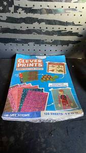 lot 12375 image: Skillmatics Clever Prints Construction Paper 120 Sheets 9x12 inch