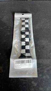 lot 12441 image: Checkered Sport Band Compatible for Watch