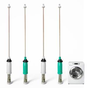 lot 19369 image: AxleyHub Washer Suspension Rod 4 Piece Set fit for GE washer GTWN3000M1WS, GTWN4250M1WS, for Hotpoint VVSR1070DCWW, WH16X10141, WH16X10057, 2310015, AP5607528, PS3511633, EAP3511633, 1089338