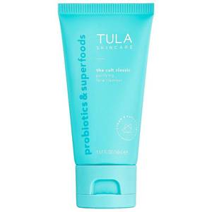 lot 20292 image: TULA SKINCARE The Cult Classic Purifying Face Cleanser - Travel Size - 1.67 fl oz - Ulta Beauty Gel, Contains Probiotics, For Combination Skin