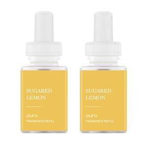 lot 20312 image: Pura Smart Home Scent Refill - Long-Lasting Premium Fragrance per Refill - Clean Diffuser Fragrance for Home, Office & Apartment - 2 Pack, Sugared Lemon