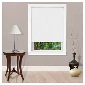 lot 1890 image: Shademoon Roller Window Shade White 37W x 72H