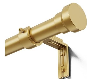 lot 3504 image: Curtain Rod 32-118 inch 80-293cm 1 inch Diameter Model YF1114