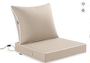 lot 3514 image: Miulee Patio Outdoor Cushion 24x24x4