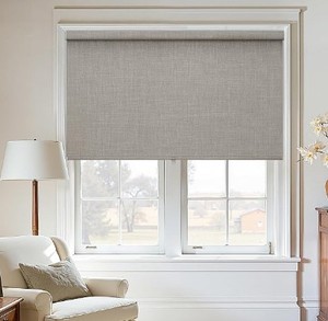 lot 11594 image: Roller Shades Burlywood Birch 28W x 72H
