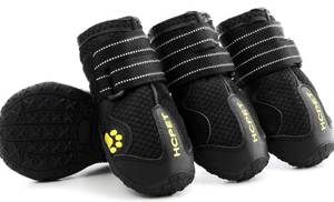 lot 18462 image: Sunny Pets Dog Performance Paw Protector Boots Black Yellow