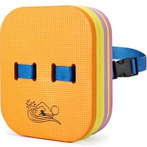 lot 2364 image: Teyva Daily 1 Pcs Swim Back Bubble Float with Adjustable Belt 3 Layers Swimming Bubble Belt Split Foam Safety Training Swim Float for Pool Equipment Swimming Beginners (10.9 x 8.1 x 3 Inch,Multicolor)