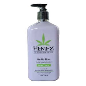 lot 2376 image: Hempz Limited Edition Vanilla Plum Herbal Body Moisturizer Lotion 17 fl oz
