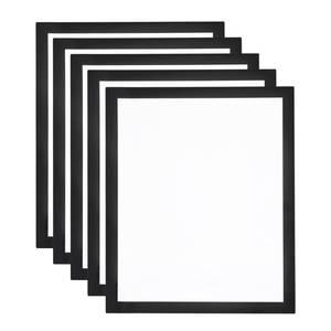 lot 2450 image: MECCANIXITY 5pcs Self Adhesive Magnetic Poster Frame Wall Sign Holder, 8.5x11 Magnetic Picture Frame Document Display Window Sign Wall Mount for Home Office Store Restaurant,Black