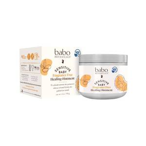 lot 6307 image: Babo Botanicals Sensitive Baby Fragrance-Free All Natural Healing Ointment - 99% Organic & 1% Colloidal Oat - Steroid-Free - NSF Certified - For Eczema, IrritatedItchy Skin - Face, Body, Diaper Area