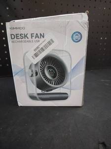 lot 6310 image: KIMMOO Desk Fan Rechargeable USB ZH28