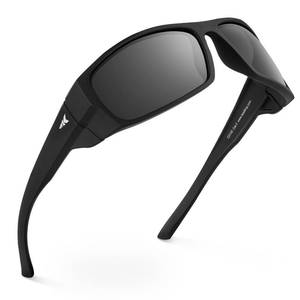 lot 6323 image: KastKing Gauley Polarized Sunglasses With PuriVex Protective Lens Coating, UV400 Wrap Design Fishing Sunglasses for Men & Women, Durable Grilamid Frame for Boating,Sailing,Cycling