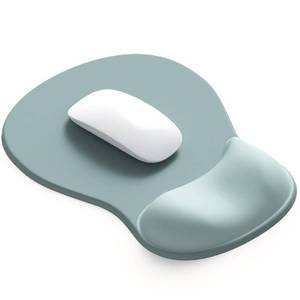 lot 6334 image: ErgoComfort Gel Wrist Rest Mouse Pad-Ergonomic Office Mousepad with Wrist Support-Non-Slip, Design Desk Accessories Mat for Home&Game Decor (06Azure Dream)