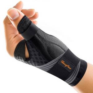 lot 6361 image: Medical-Grade Thumb Brace for Right & Left Hand,Upgraded Breathable & Support Thumb Spica Splint for Pain Relief, Adjustable Thumb Stabilizer for Arthritis, De Quervains Tenosynovitis, Sprains, Trigger Finger, L
