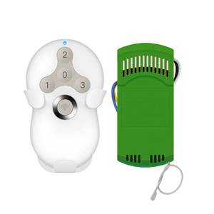 lot 6394 image: Universal Ceiling Fan Remote Control Kit Replacement for Hunter Casablanca Hampton Bay Harbor Breeze Remote 99122, 99123, 99600, 99770, 99813, 99372, 99392, 99373,wNoise-Free Receiver 3-Speed Dimmer