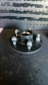 lot 12020 image: Trailer Hub Assembly 5 Bolt Flange Mount