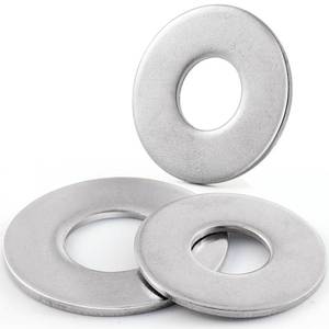 lot 12064 image: VGBUY 40PCS 12 Flat Washers for Screws and Bolts, 1-14 OD, Thickened 304 Stainless Steel 12 Washer Flat, Large Hardware Washers for Home, Industry, Indoor and Outdoor Use