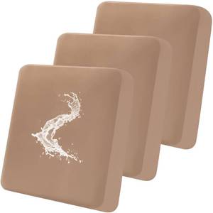 lot 12101 image: Smiry Waterproof Couch Cushion Covers, Stretch Washable Sofa Cushion Cover, Soft Sofa Slipcover Elastic Non-Slip Furniture Protector for Pets, Kid (3 Pack, Camel) (Used)