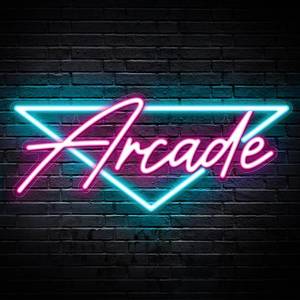 lot 12165 image: Kavaas Arcade Neon Sign, LED Arcade Signs for Arcade Room Decor  Retro Neon Sign for Boys Bedroom, Gaming Wall decor - Best Arcade Gifts for Teenage Boys, Christmas