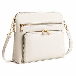 lot 14483 image: Goinsound RFID Crossbody Bags for Women Small Purses for Women Crossbody with Built in RFID Wallets White