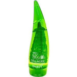 lot 14492 image: BioRLX 99% Aloe Vera Gel with Collagen and Hyaluronic Acid 250 Ml 8.5 Fl Oz - For Face Body, Hair & Scalp, After Sun Relief, Natural, Soothing, Hydrating