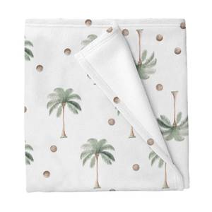 lot 14497 image: Boho Palm Coconut Tree Baby Blankets for Boys Girls Watercolor Tropical Summer Beach Swaddle Receiving Blanket Travel Soft Swaddling Wrap for Unisex Newborn 30x40in