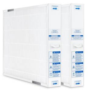 lot 19427 image: 2 Pack MERV 16 GAPCCCAR2025 Replacement Filter, Replace for BryantCarrier air filter GAPCCCAR2025, GAPCCCAR2025-A01, GAPBBCAR2025-A01 and GAPBBCAR2025 Filter(Actual Size 20.6 � 3.5 � 24.4)