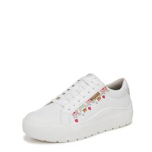 lot 19467 image: Dr. Scholls Womens Time Off Sneaker White Multi 8 M (Slightly Worn)
