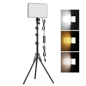 lot 19472 image: 30W Upgraded Photography Lighting Kit, Anautin 1-Pack LED Video Lighting for Video Recording, 3700Lux Studio Lights with Tripod Stand for Photography, Streaming, Gaming, Podcast, Filming, Vlogging