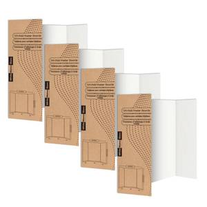 lot 19484 image: Rsgift 26x16.5 Trifold Poster Boards with Double Sided Tapes and Cardboard,Corrugated Display Boards,Professional Presentation Boards for School Project, Exhibitions(4PACKS)