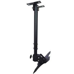 lot 19485 image: Yuarisx Adjustable Ceiling TV Wall Mount Bracket Compatible with 14-42 Plasma LCD LED Monitor Flat Panel Screen Displays Tilt 360° Swivel