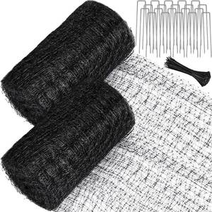 lot 19501 image: Wesnoy 2 Roll Deer Fence Netting, 7.5 x 200 ft Heavy Duty Garden Netting Reusable Fence Barrier Anti Birds for Protect Fruit Trees, Plants and Vegetables Against Birds, Squirrels and Other Animals
