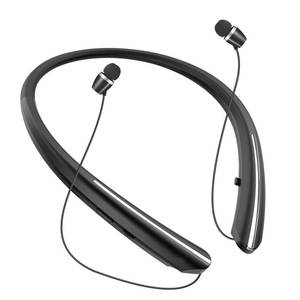 lot 20008 image: Neckband Bluetooth Headphones, Bluetooth 5.4 Wireless Neck Earphones with Built-in Mic, 40H Playtime, Noise Isolating Stereo Sound, IPX5 Sweatproof Headset for Sports Running Travel Office (Black)