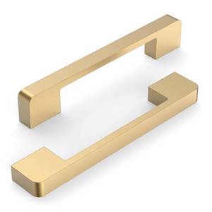 lot 20018 image: KNOKLOCK 10 Pack 5 Inch(128mm) Kitchen Cabinet Handles Champagne Bronze Cabinet Pulls Kitchen Cabinet Hardware Gold Drawer Pulls for Cupboard Wardrobe