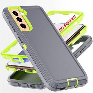 lot 20422 image: AYMECL for S21 Case, Military Grade 3 in 1 Full Body Shockproof DustDrop Proof Heavy Duty Protection Cover,for Samsung Galaxy S21 Plus 6.7 Inch,GreenGrey