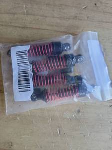 lot 20450 image: XBERSTAR RC Shock Absorber for MJX Hyper Go 114 14301 14302 14303 RC Shock Damper Absorbers kit RC Upgrades Parts (Red)