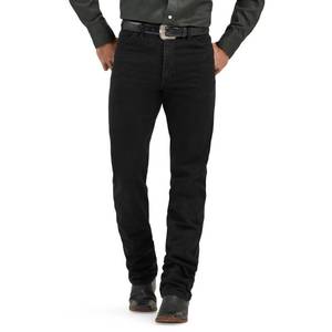 lot 20470 image: Wranglermens13mwz Cowboy Cut Original Fit Jean Shadow Black (33x30)