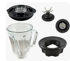 lot 3546 image: Replacement Glass Blender Pitcher