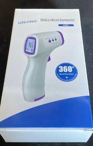 lot 11678 image: Medical Infrared Thermometer 3-pack