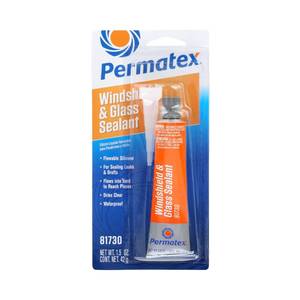 lot 2280 image: Permatex 81730 1.5 Oz Flowable Silicone Windshield & Glass Sealer