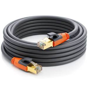 lot 2306 image: Cat 8 Ethernet Cable 30ft, High Speed LAN Cables 40Gbps 2000MHz Shielded, Heavy Duty 26AWG Outdoor Indoor Cat8 RJ45 Internet Cord Compatible with Gaming PC PS5 Xbox Router