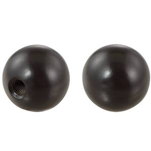 lot 2324 image: Aspen Creative 24029-32, Sphere Finial for Lamp Shade, Steel in Oil Rubbed Bronze Finish, 1 Height, (2 Pack)
