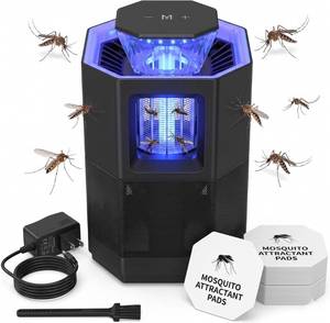 lot 2344 image: Fruit Fly Traps, Indoor Mosquito Trap with 3 Adjustable Speeds & Lighting