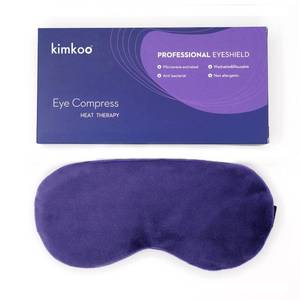lot 2421 image: Kimkoo Moist Heat Eye Compress&Microwave Hot Eye Mask for Dry Eye �Heated Eye Mask Natural and Healthy Therapies