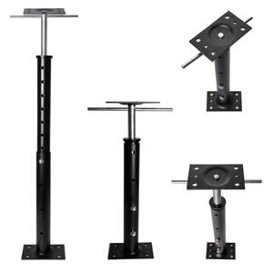 lot 2428 image: House Jacks for Leveling, Adjustable Jack Post 19 -38 Basement Floor Jack, Screw Floor Jack Post Supports Stabilizer Jacks for House Foundation, Stairs, Porches, Roof Beams